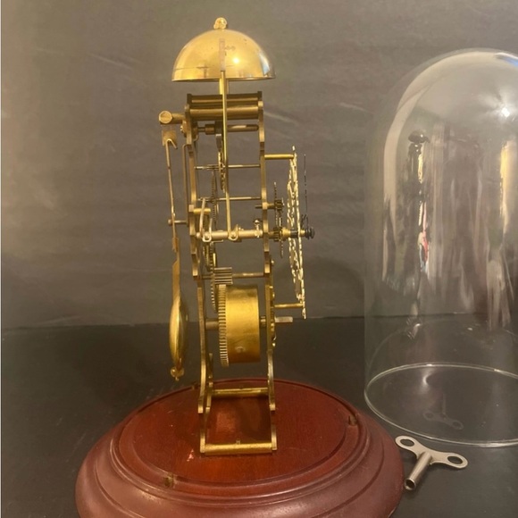 Antique Skeleton Clock - Picture 5 of 7